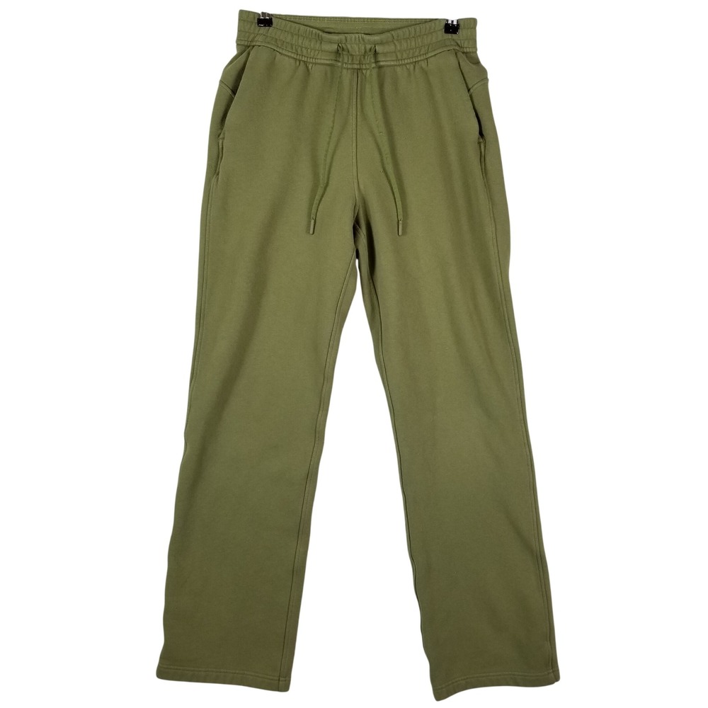 Lululemon Scuba Straight Leg Sweatpants Womens 4‎ Olive Green Fleece Joggers